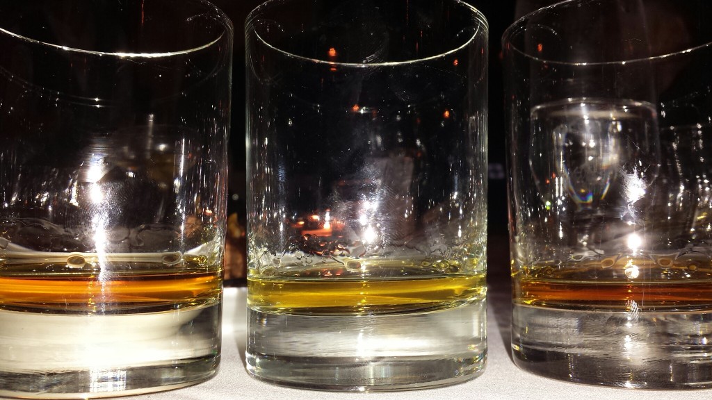 flight of single malts