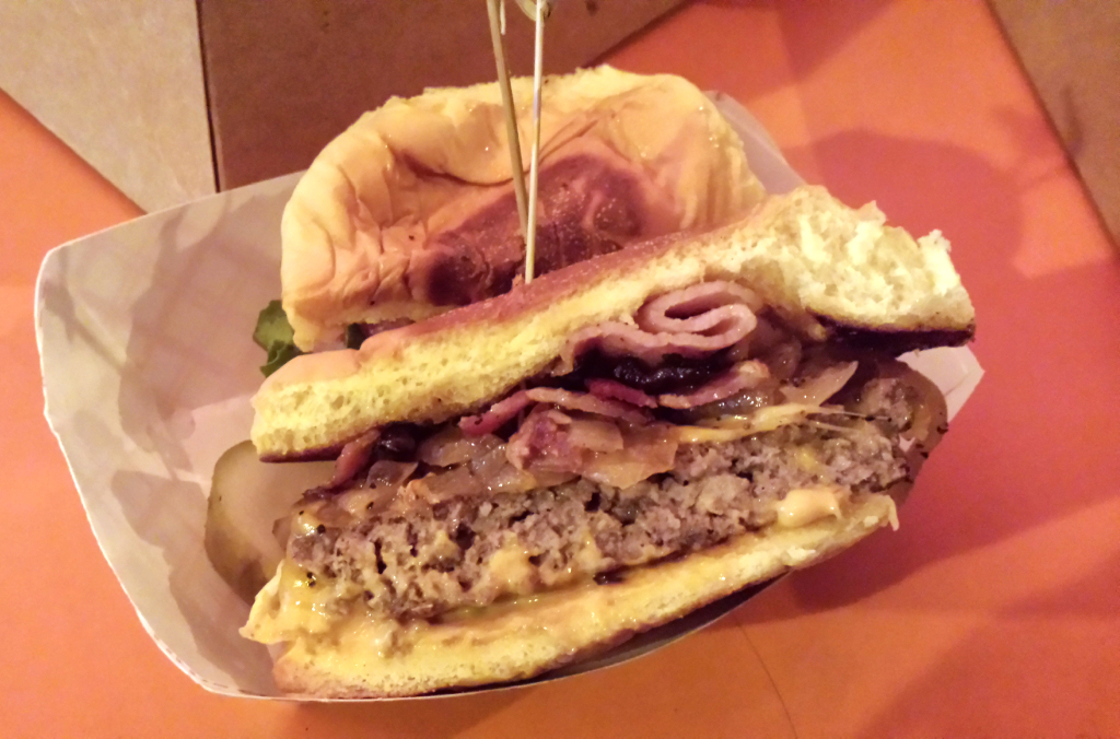Applewood bacon burger