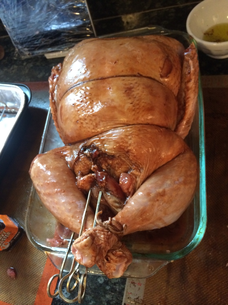 f Trussed with Browning Sauce