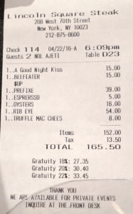 Lincoln Square Steak | Johnny Prime