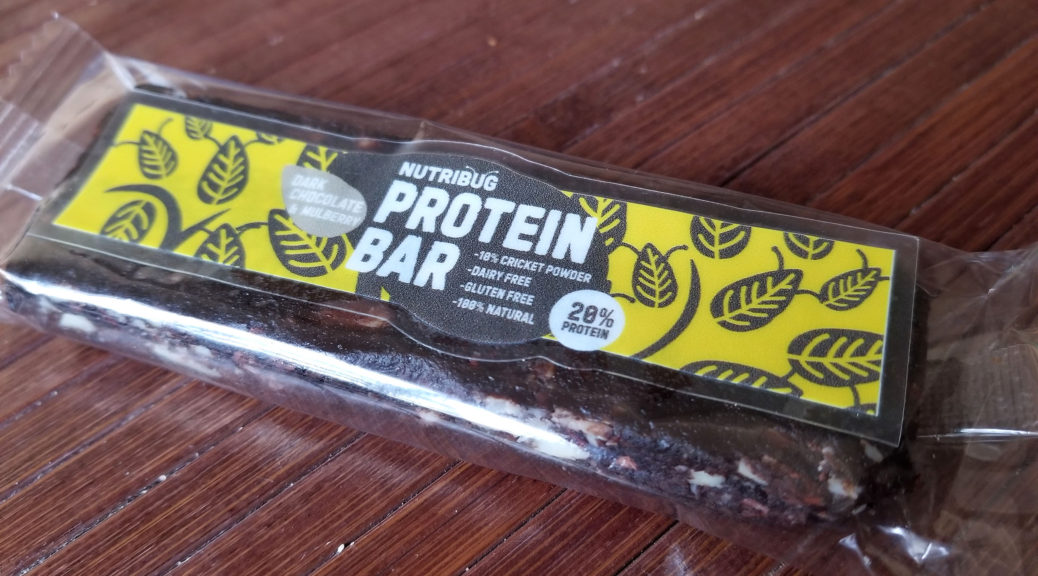 Nutribug Cricket Protein Bar Johnny Prime