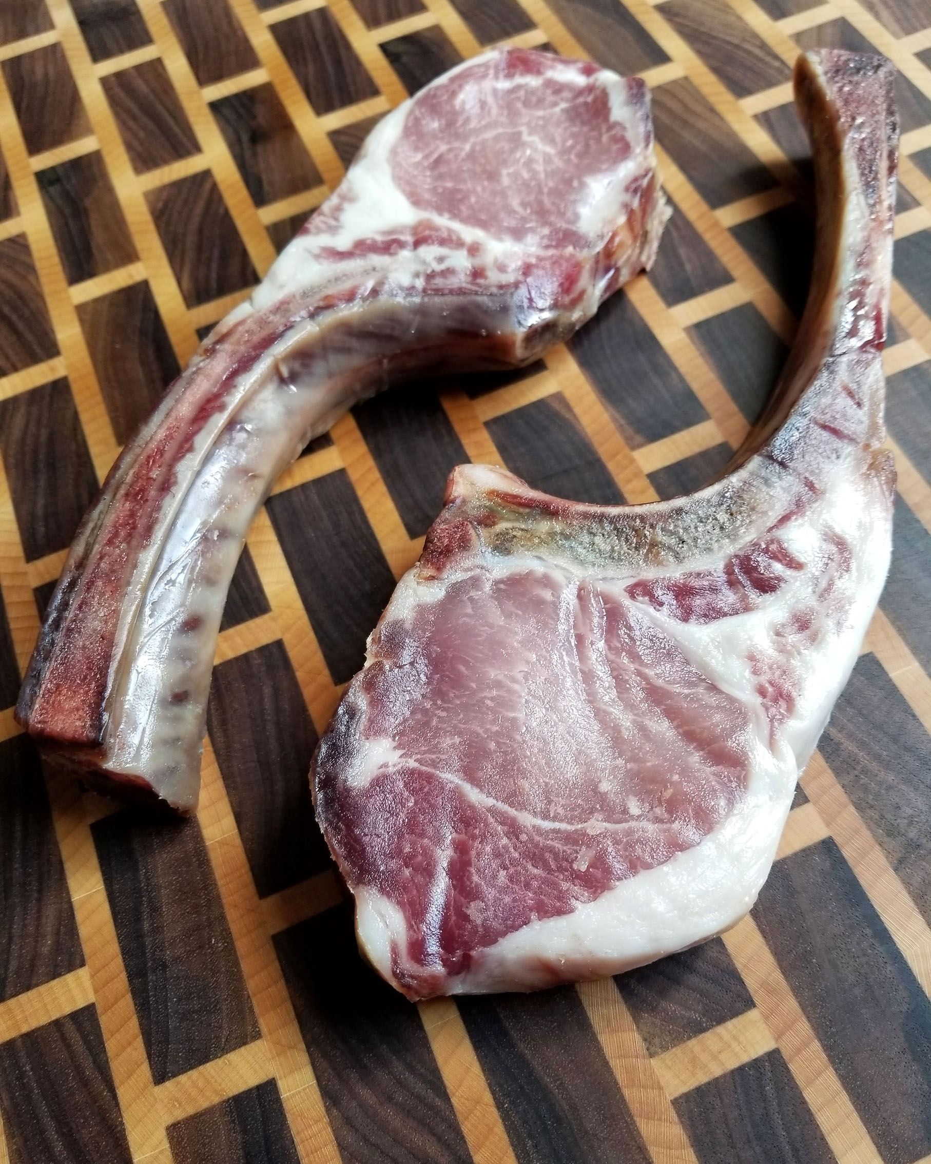 DryAged Duroc Pork Chops Johnny Prime