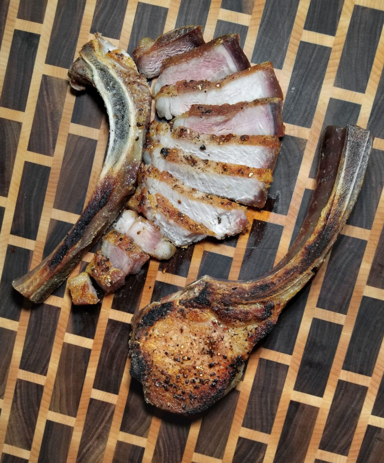 DryAged Duroc Pork Chops Johnny Prime