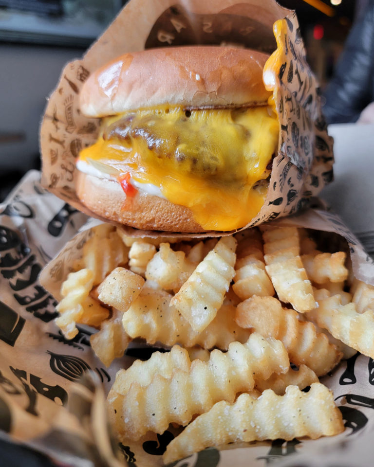 Bastard Burger at Bronx Brewery Johnny Prime